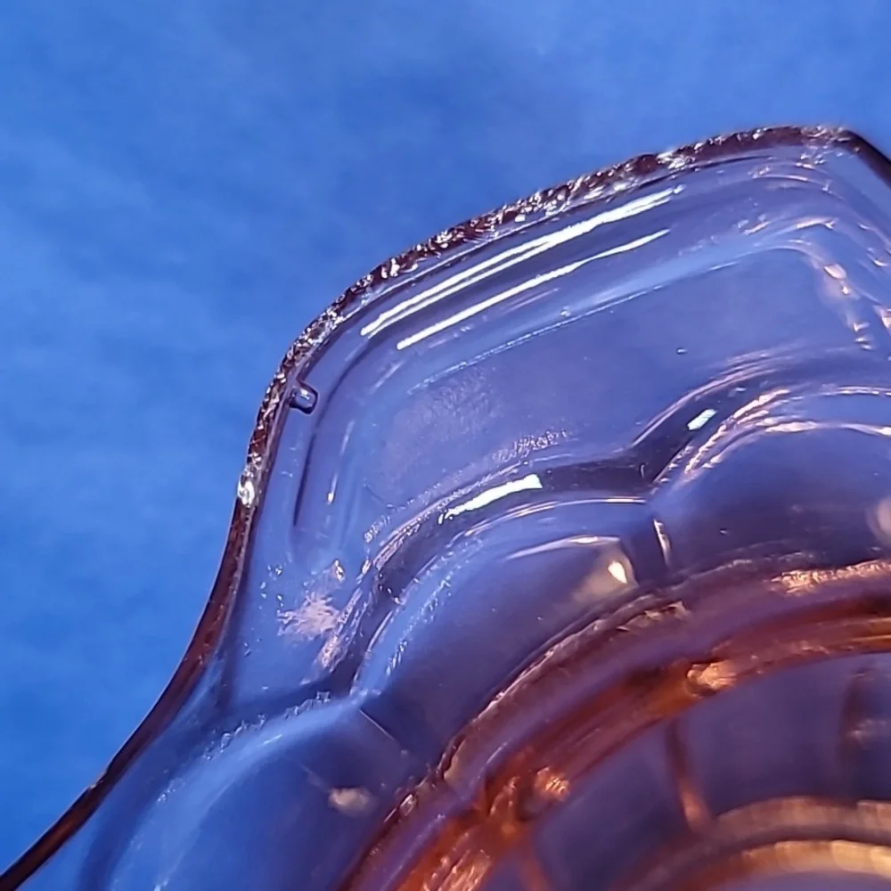 0778. Anchor Hocking ~ Pink Mayfair ~ Open Rose ~ Depression Glass ~ RARE